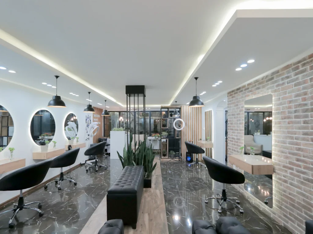 Salon de beauté moderne