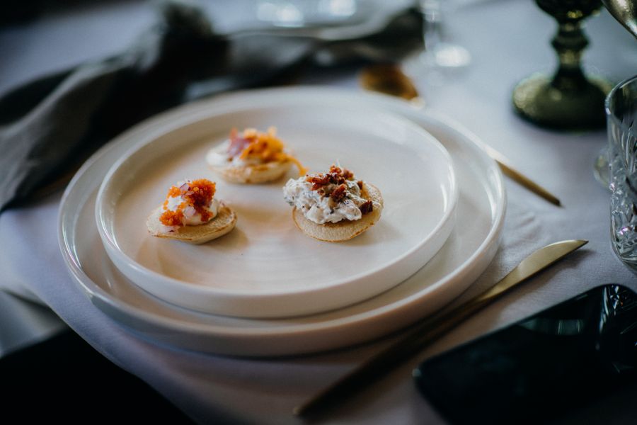 Assiette à entrée