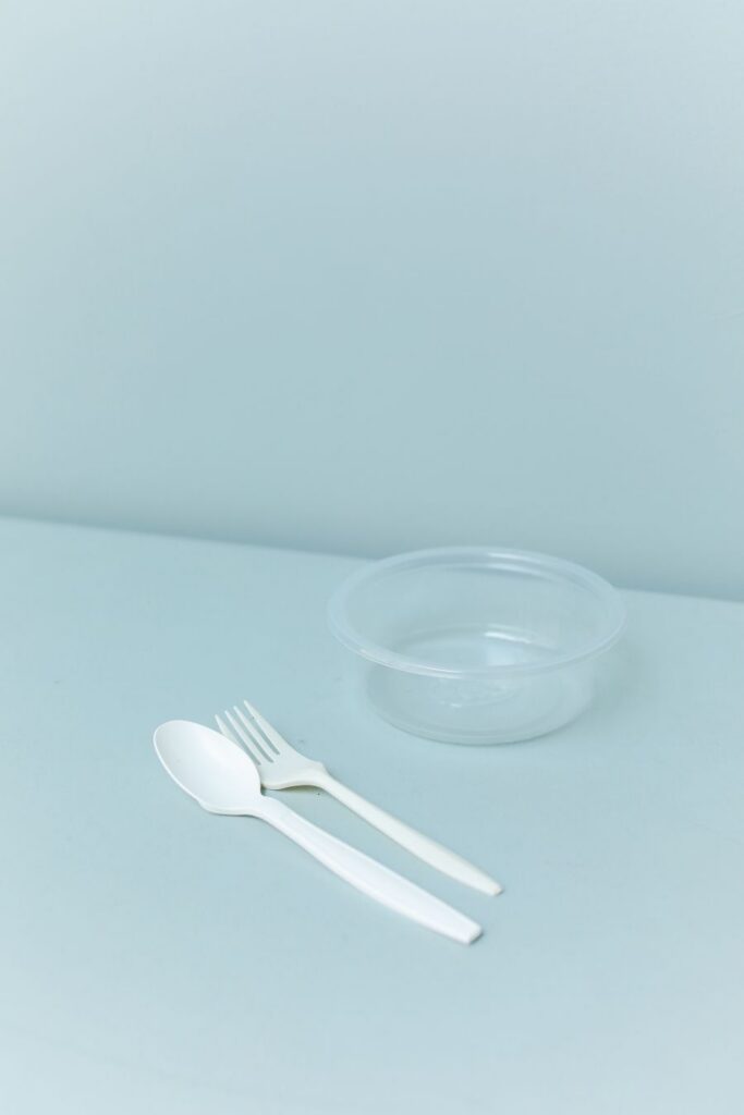 Couverts plastique